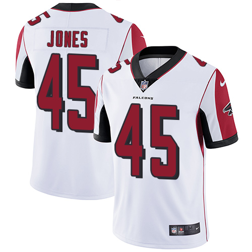2019 men Atlanta Falcons #45 Jones white Nike Vapor Untouchable Limited NFL Jersey